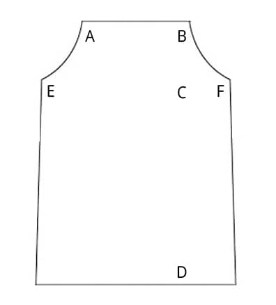 How to make a cross back apron