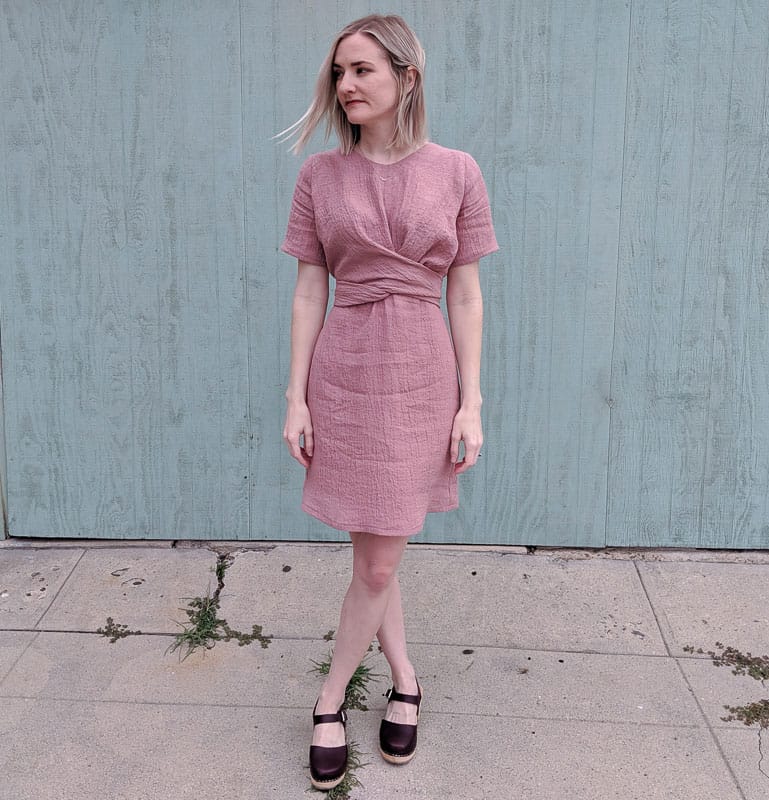 the Meridian dress - completed makes - stitchinginspace